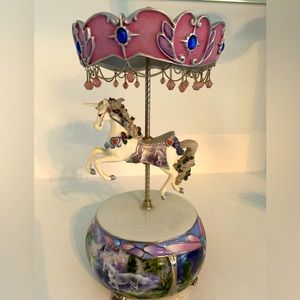 Twilight Dancer Unicorn Music Box